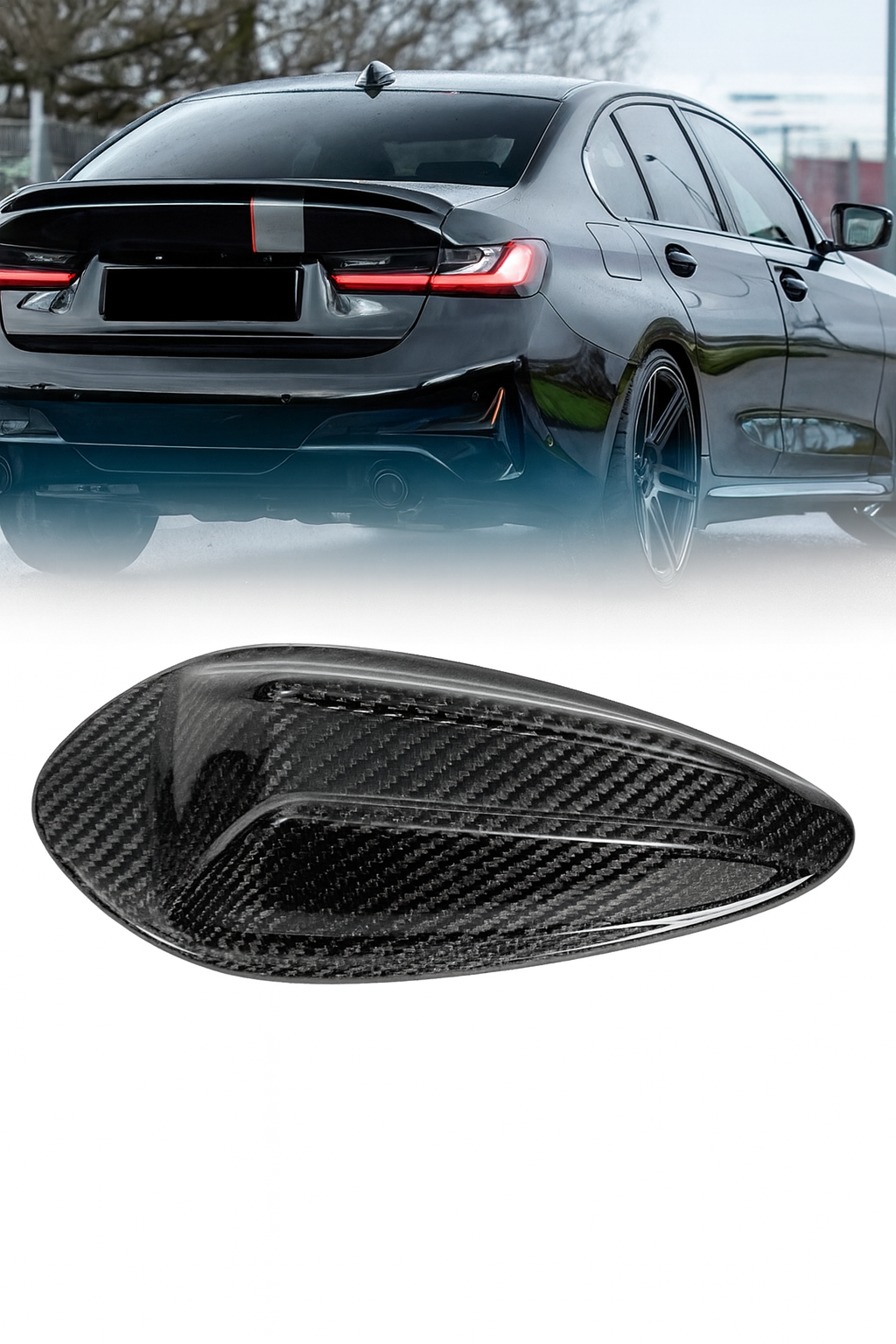 ANTENA FIBRA DE CARBONO BMW 2022/2026